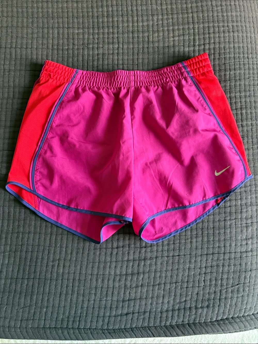 Nike purple & pink Athletic Shorts size s
